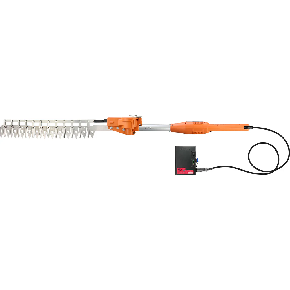 ニシガキ 太丸バリカン充電式(バッテリー・充電器付)1.1M 【直送品】 返品・キャンセル・他商品と同時購入は不可