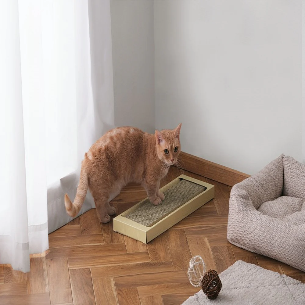 アイリスオーヤマ 猫の爪とぎ スリムタイプ 3P - Image 2