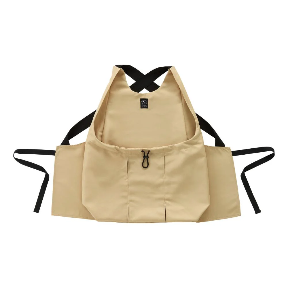 猫用爪切りお助けエプロン ツイルベージュ 【直送品】 返品・キャンセル・他商品と同時購入は不可 - Image 2