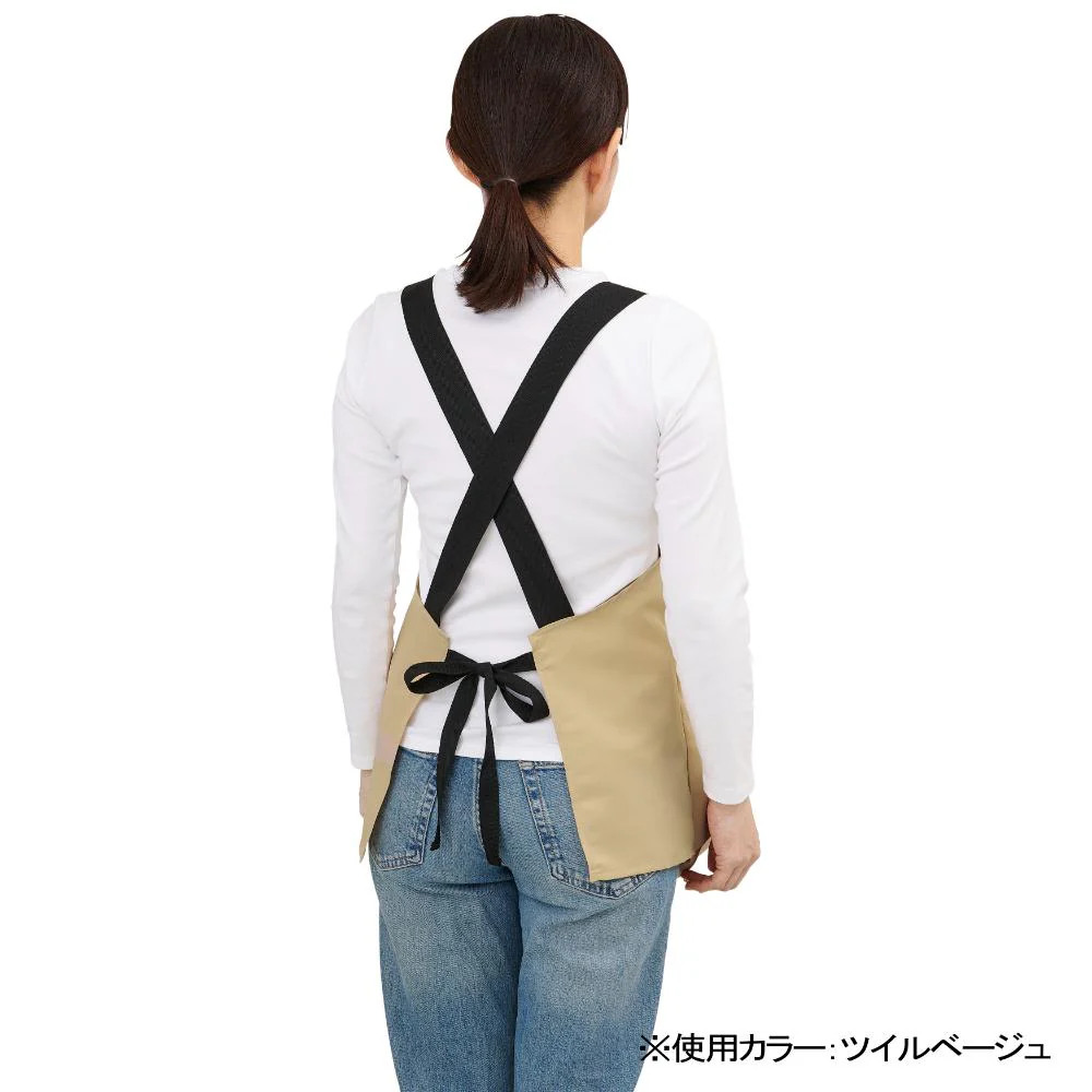 猫用爪切りお助けエプロン ツイルベージュ 【直送品】 返品・キャンセル・他商品と同時購入は不可 - Image 4