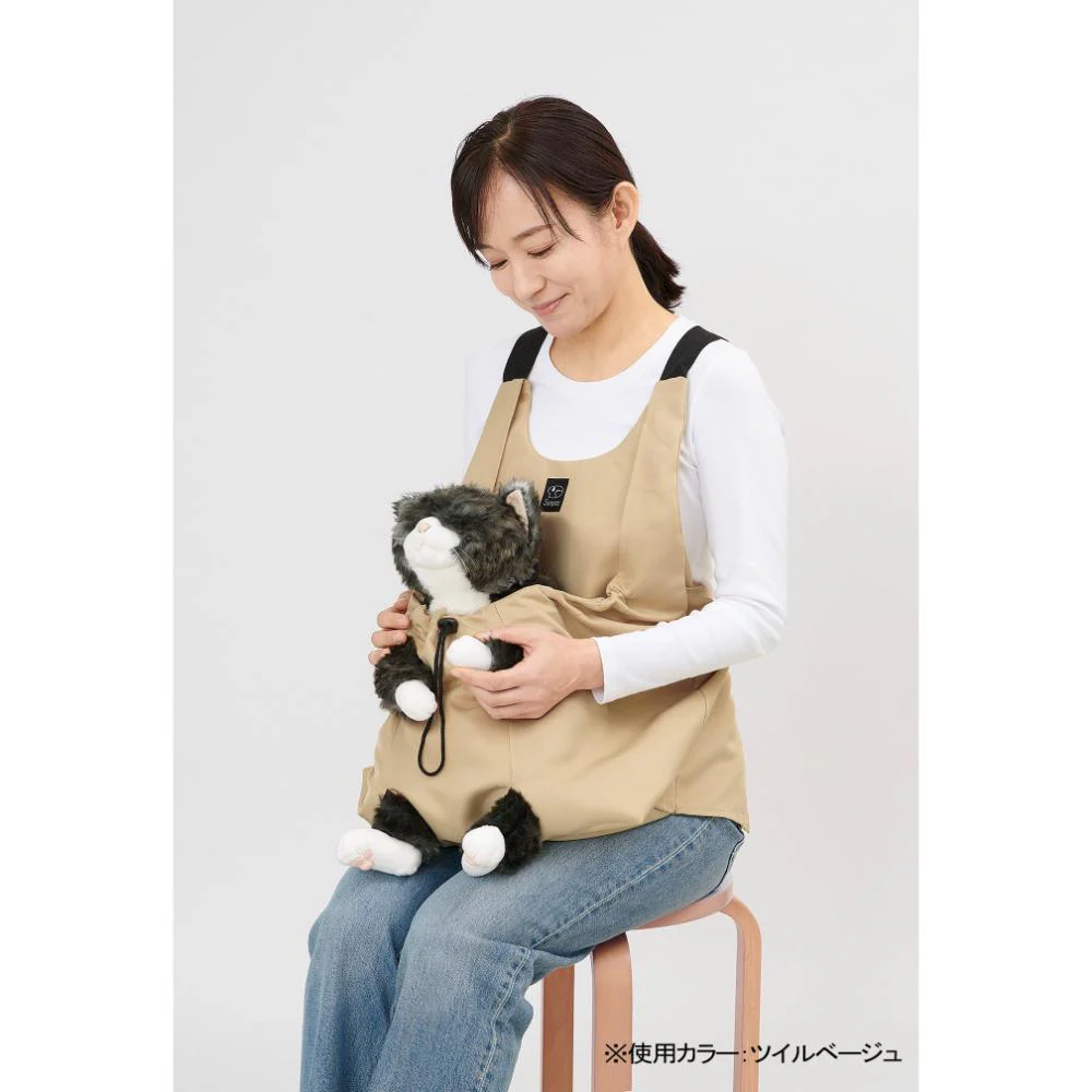 猫用爪切りお助けエプロン ツイルネイビー 【直送品】 返品・キャンセル・他商品と同時購入は不可 - Image 6
