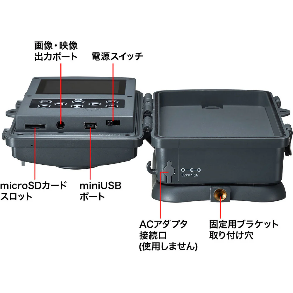 セキュリティカメラ CMSSC01GY 【直送品】 返品・キャンセル・他商品と同時購入は不可 - Image 4