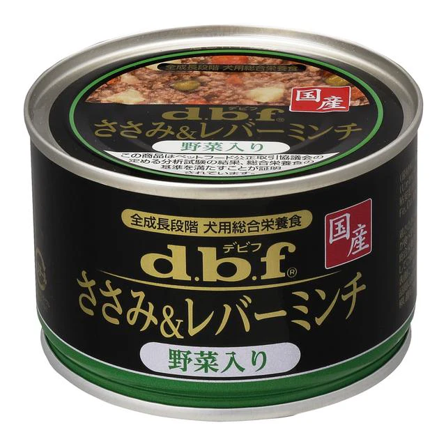 デビフ ささみ&レバーミンチ 野菜入り 150g - Image 2