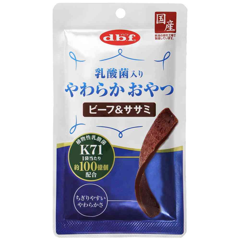 デビフペット 乳酸菌入り やわらかおやつ ビーフ&ササミ 40g - Image 4