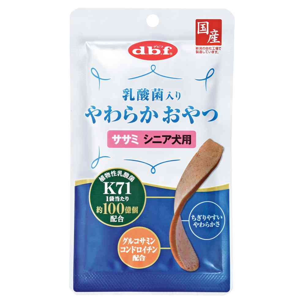 デビフペット 乳酸菌入り やわらかおやつ ササミシニア犬用 40g - Image 4