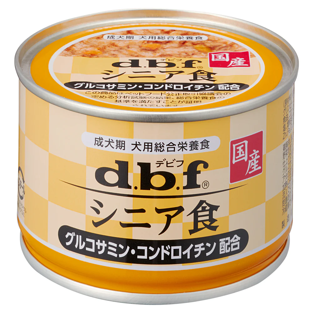 デビフペット シニア食 グルコサミン・コンドロイチン配合 150g