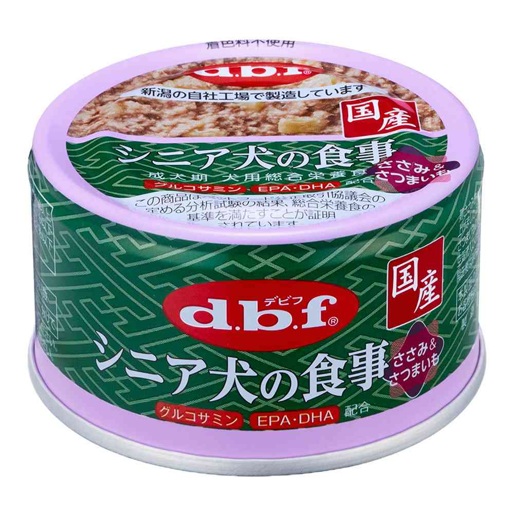 デビフペット シニア犬の食事 ささみ＆さつまいも 85g - Image 2