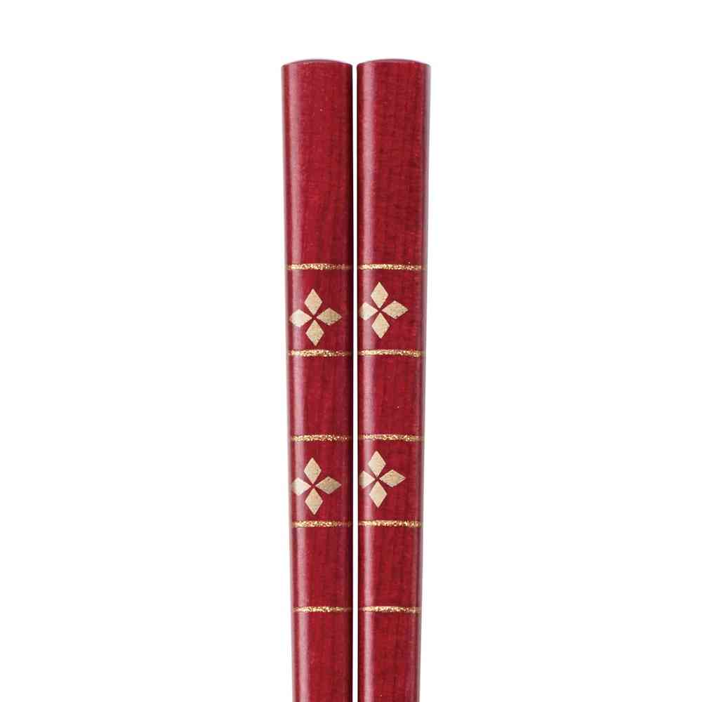 イシダ 箸 金紋 21cm 1膳 - Image 2