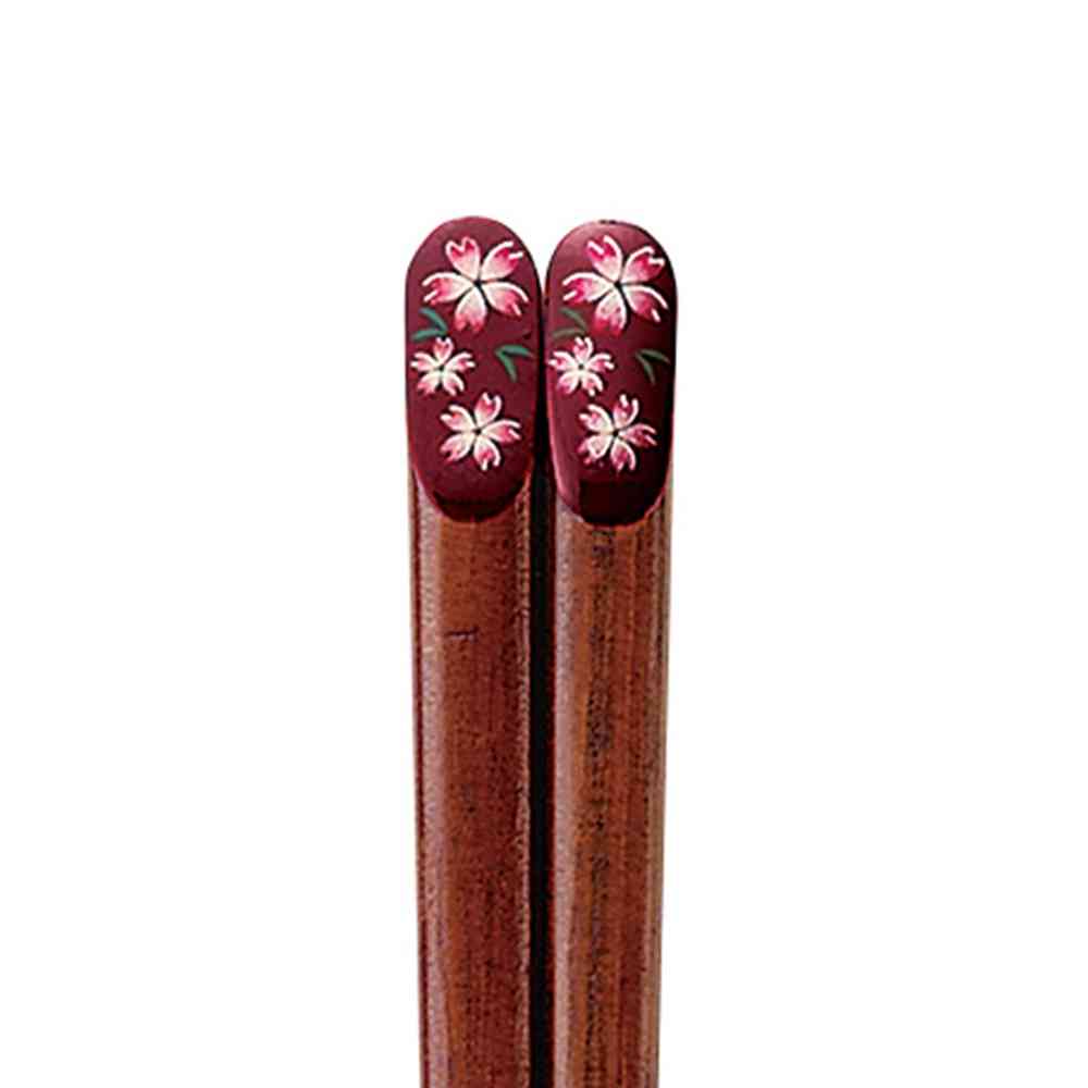 イシダ 箸 純恋花 20.5cm 1膳 - Image 2