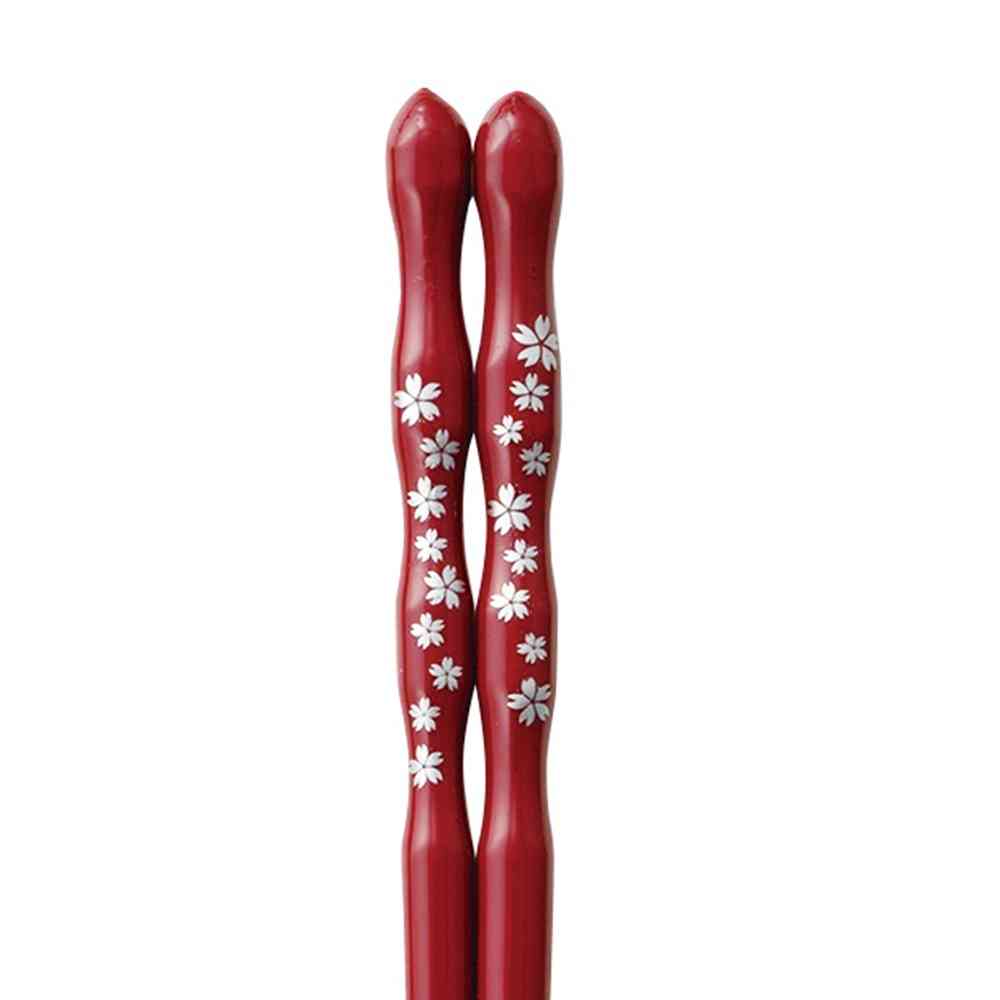 イシダ 食洗箸 しだれ桜 20.5cm 1膳 - Image 2