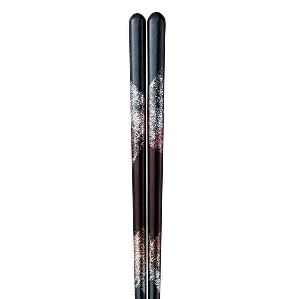 イシダ 食洗箸 ジェムストーン レッド 23cm 1膳 - Image 2
