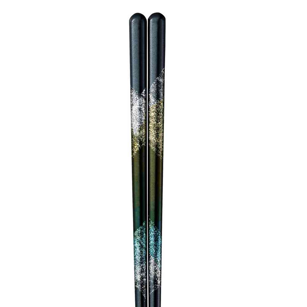 イシダ 食洗箸 ジェムストーン イエロー 23cm 1膳 - Image 2