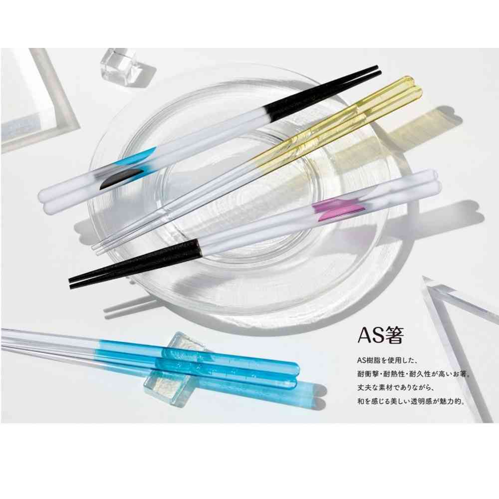イシダ AS食洗箸 ムーンライト ピンク 23cm 1膳 - Image 3