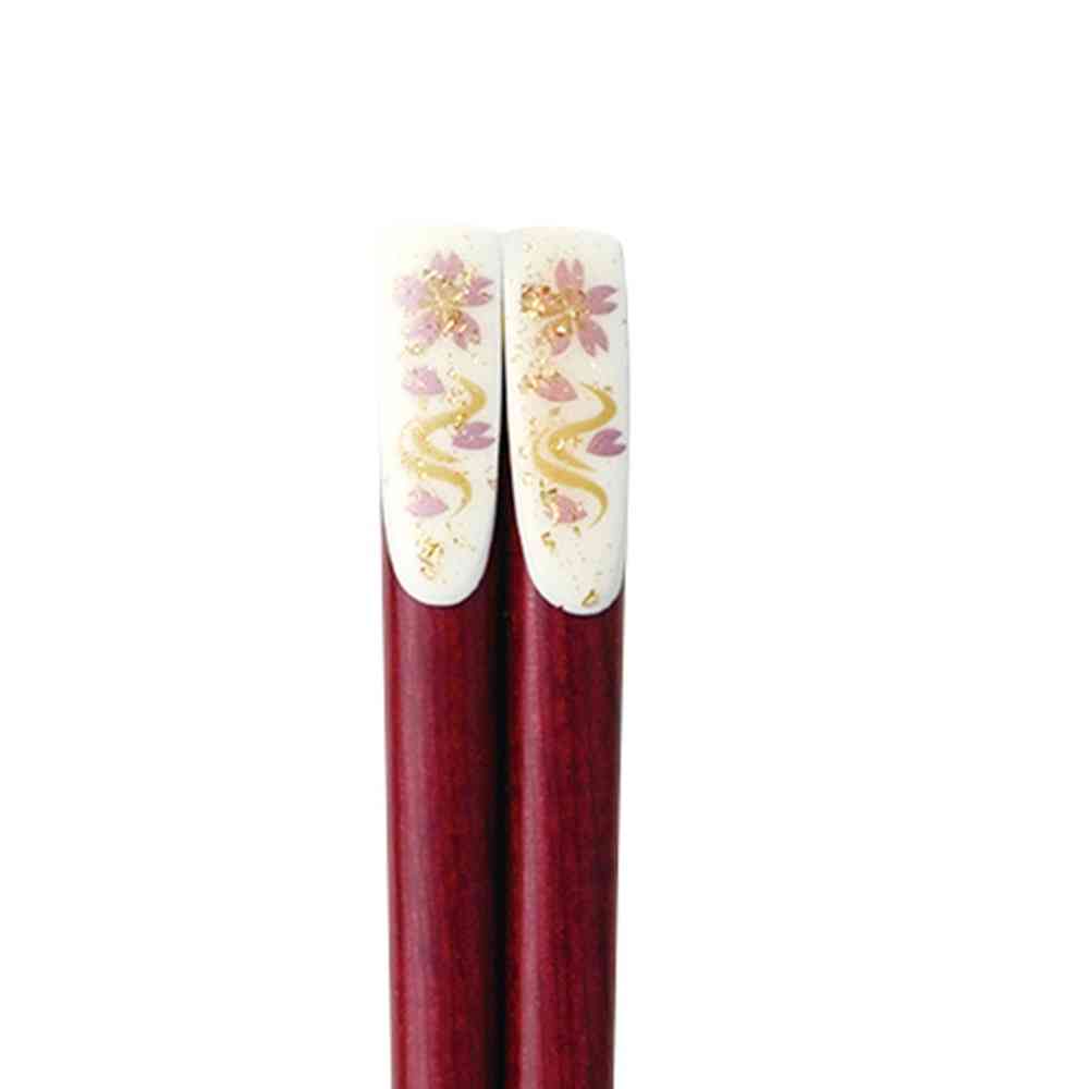イシダ 箸 天平 大和絵 21cm 1膳 - Image 2