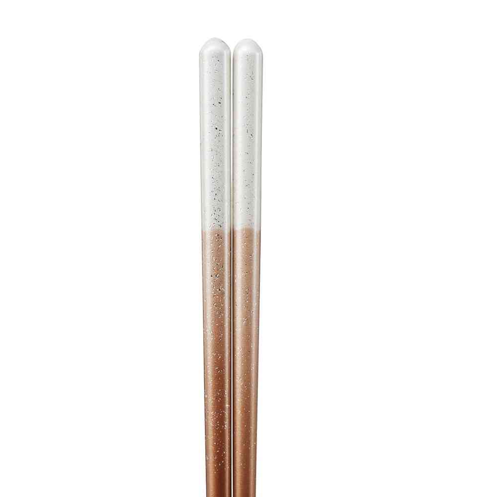 イシダ 食洗箸 ルミエール ブラウン 23cm 1膳 - Image 2