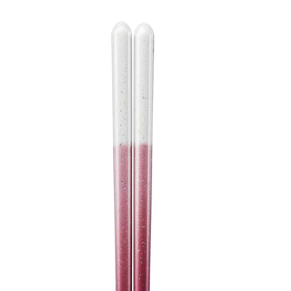 イシダ 食洗箸 ルミエール バイオレット 23cm 1膳 - Image 2