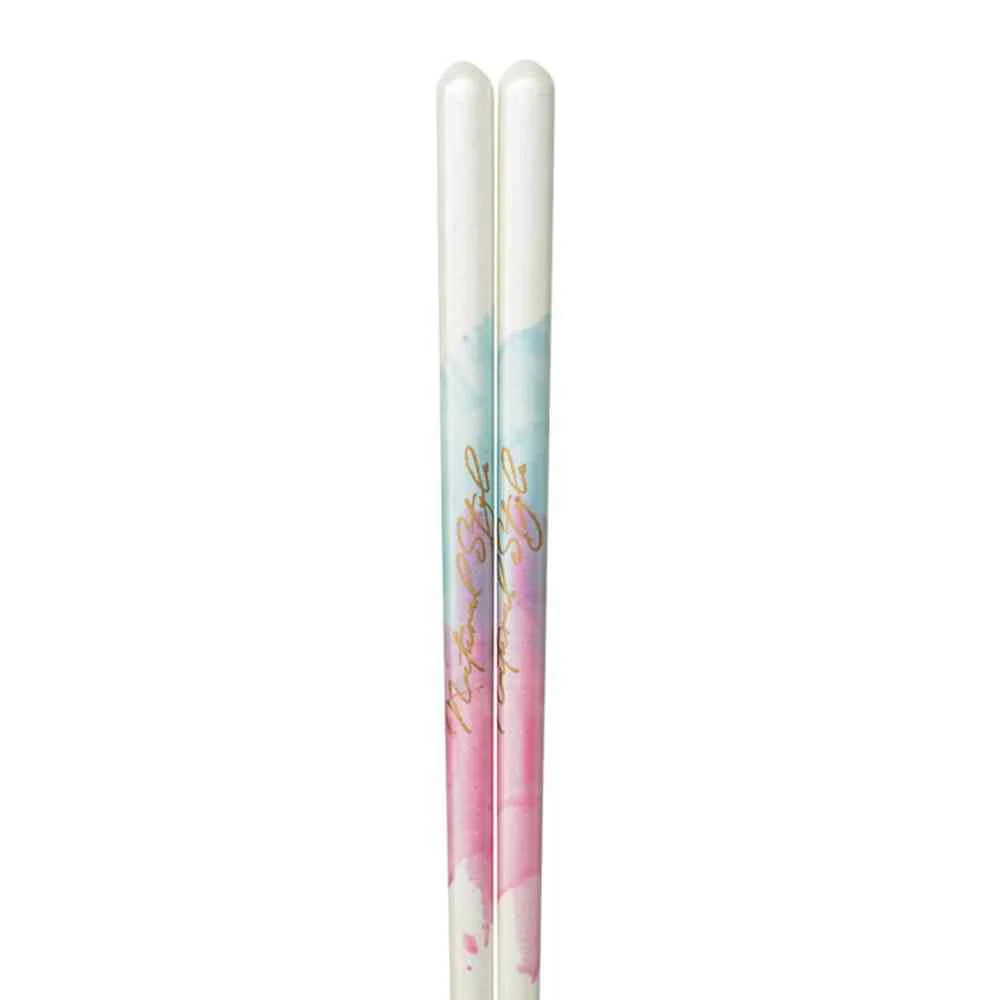 イシダ 食洗箸 ナチュラルスタイル ブルー 23cm 1膳 - Image 2