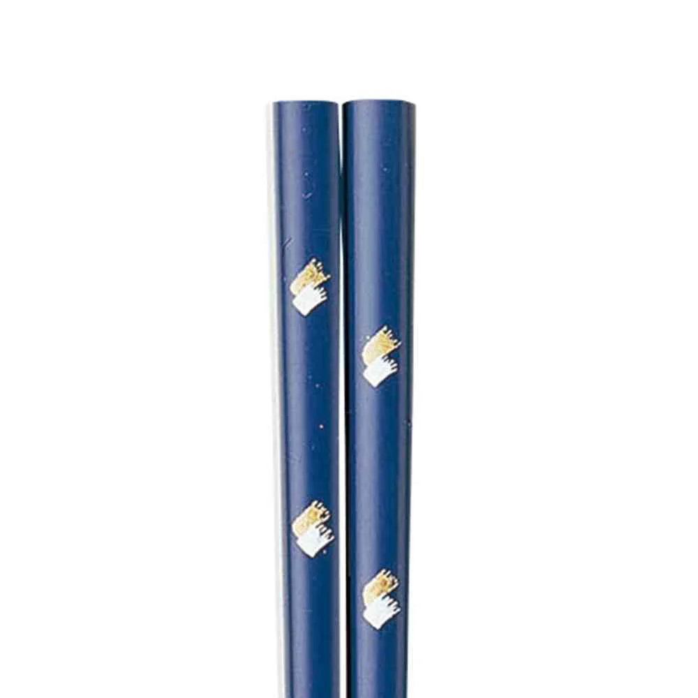 イシダ 箸 流れ星 ブルー 23cm 1膳 - Image 2
