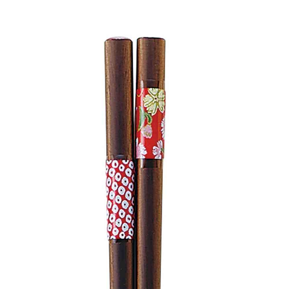 イシダ 箸 ビーズ 優彩 20.5cm 1膳 - Image 2