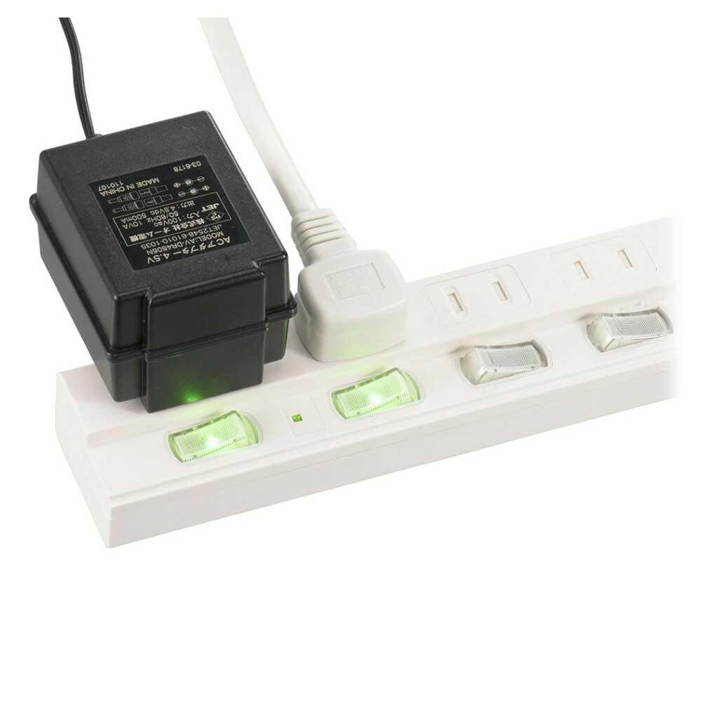 オーム電機 節電タップ 雷ガード 4個口 HS-TPK45W-22 - Image 2