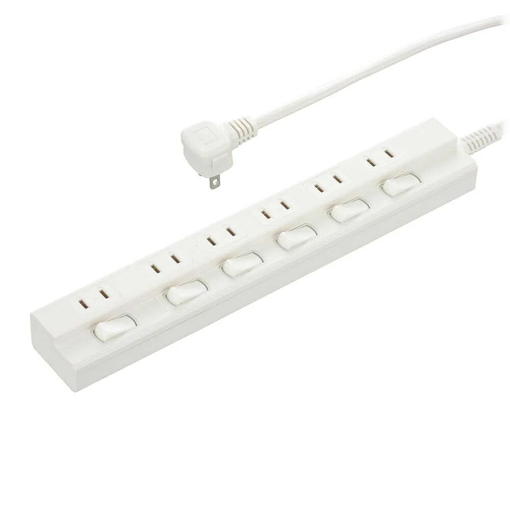 オーム電機 節電タップ 6個口 1m - Image 5