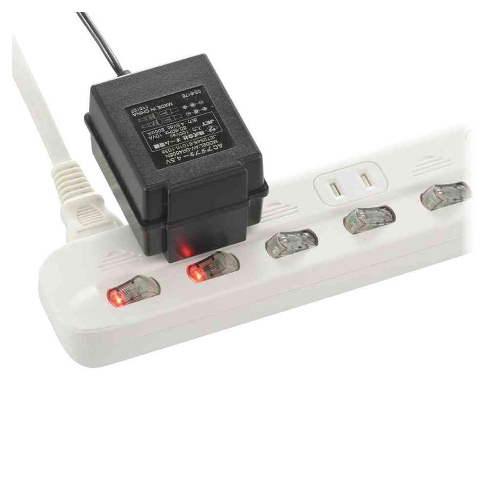 オーム電機 電源タップ 交互コンセント 6個口 2m HS-TP62ADW22 - Image 2