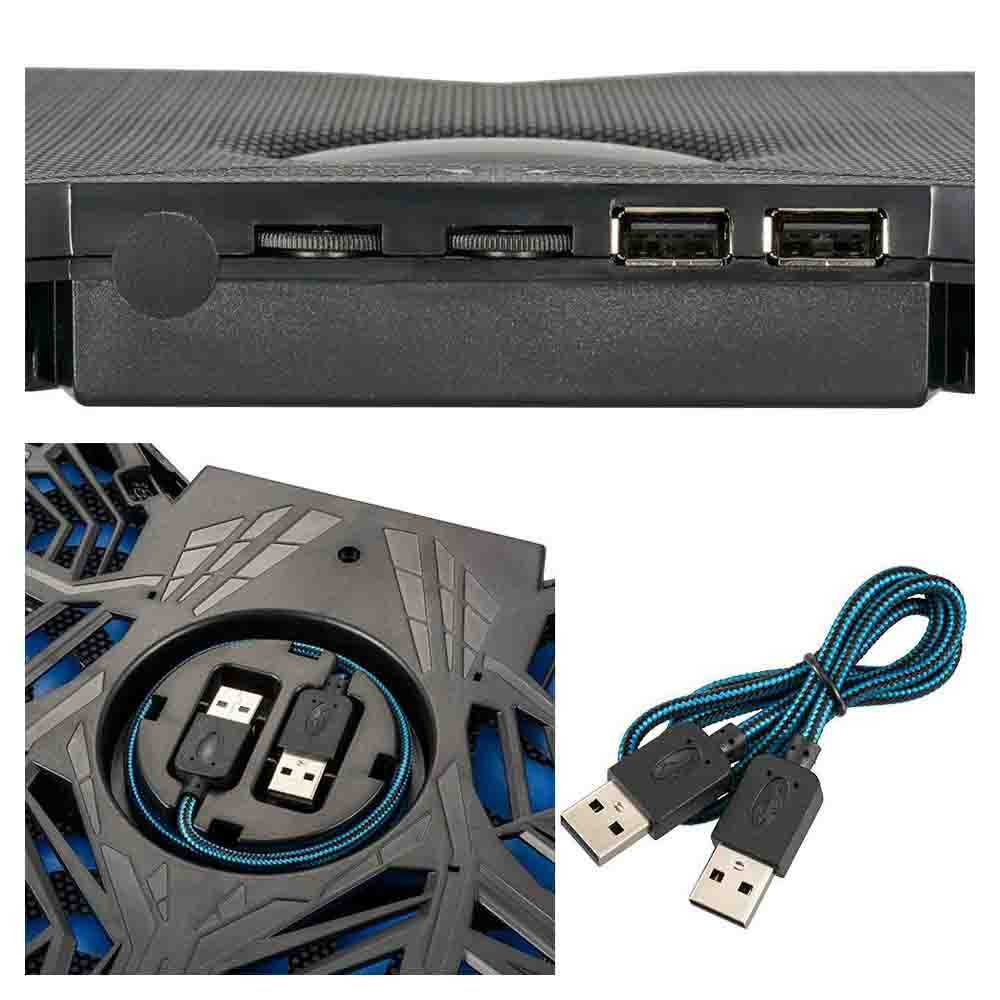 オーム電機 ノートパソコンクーラー 4ファン - Image 4