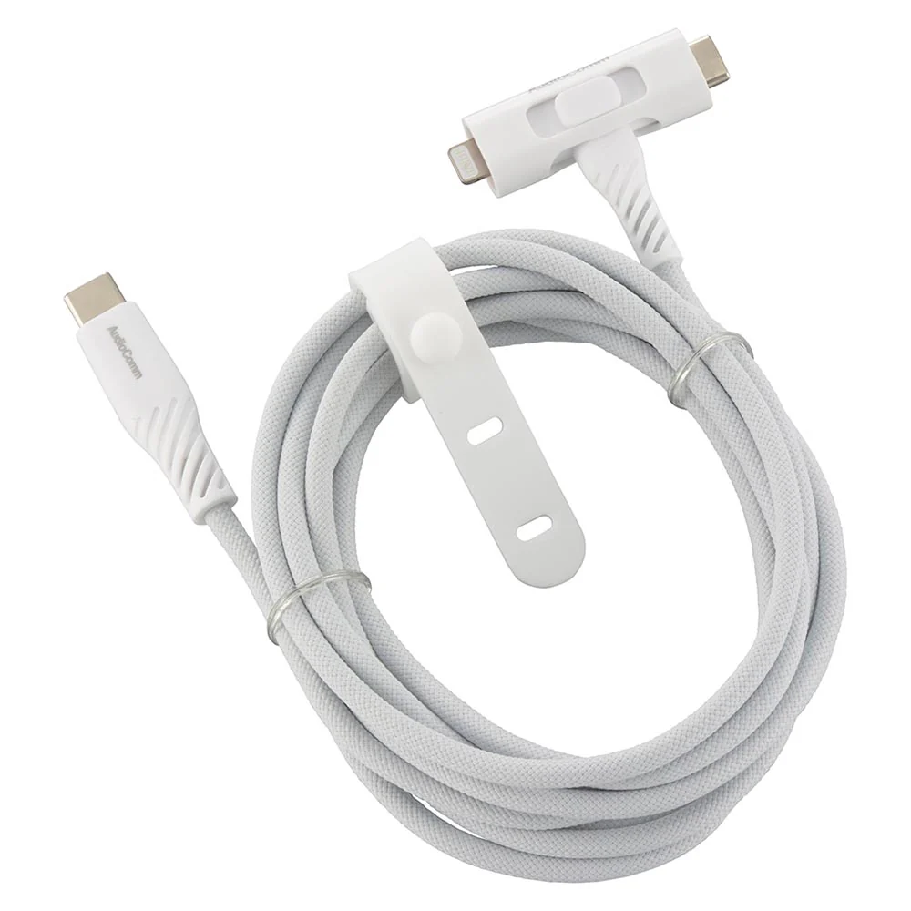 オーム電機 さらさらUSBケーブル T型 2m - Image 7