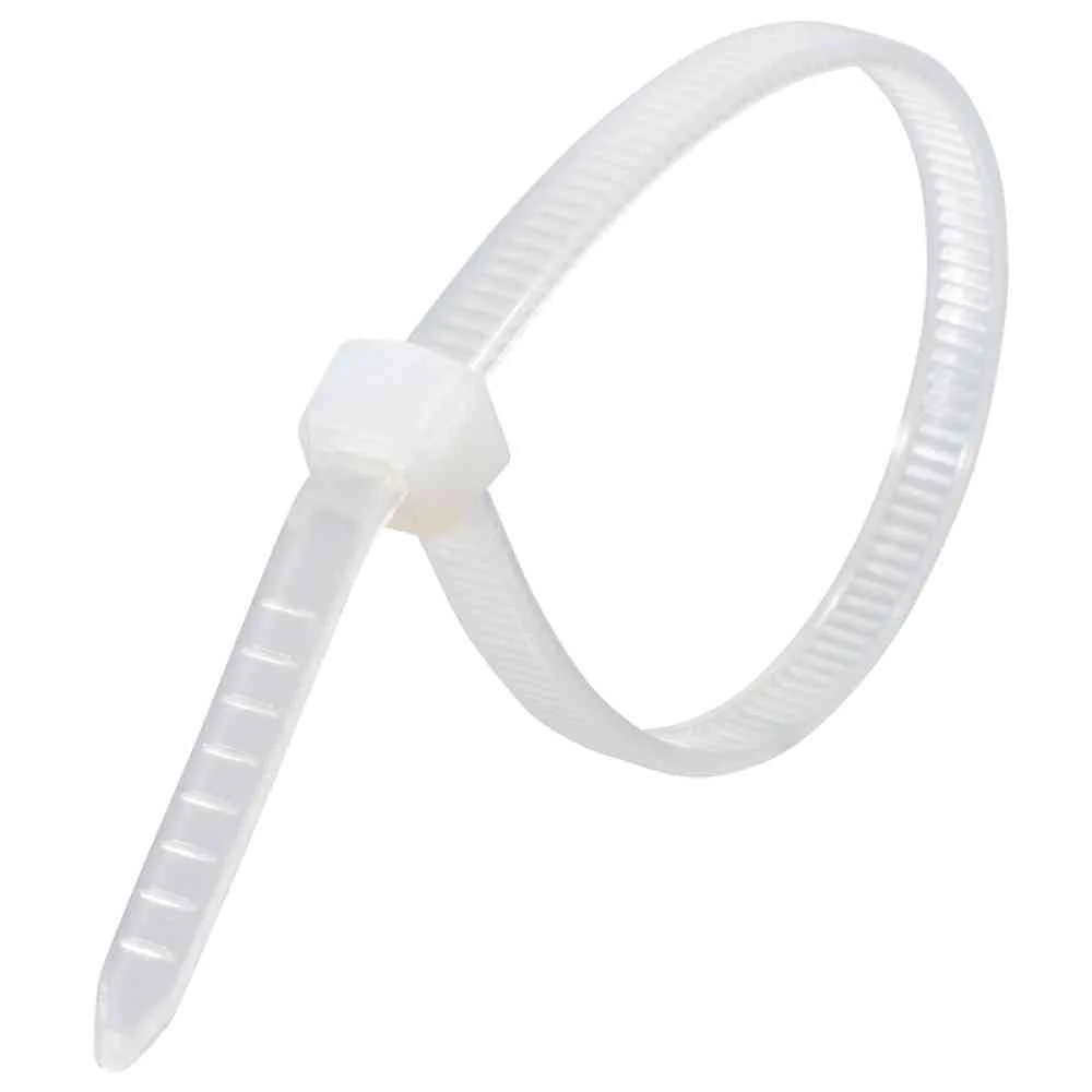 オーム電機 ロックタイ 屋内用 150mm 白 04-3132 100本入 - Image 2