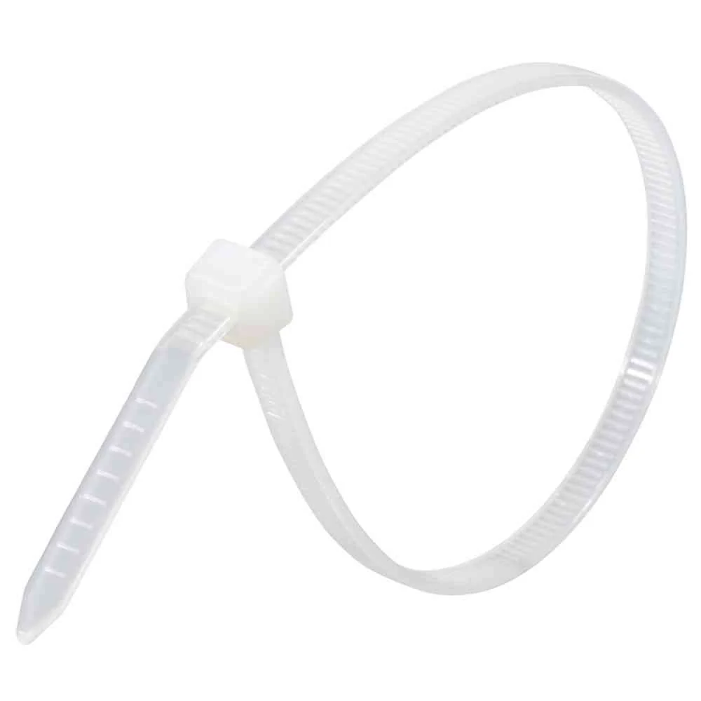 オーム電機 ロックタイ 屋内用 200mm 白 04-3133 100本入 - Image 2