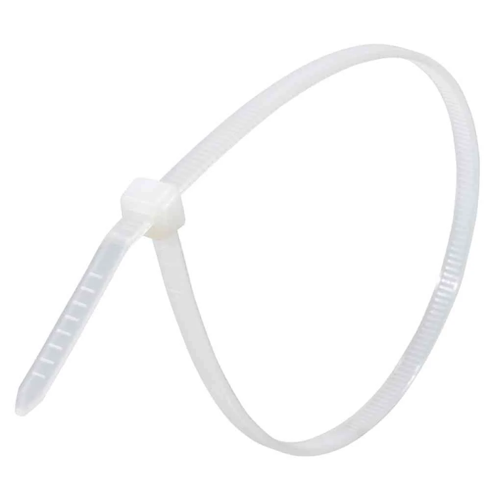 オーム電機 ロックタイ 屋内用 250mm 白 04-3134 100本入 - Image 2