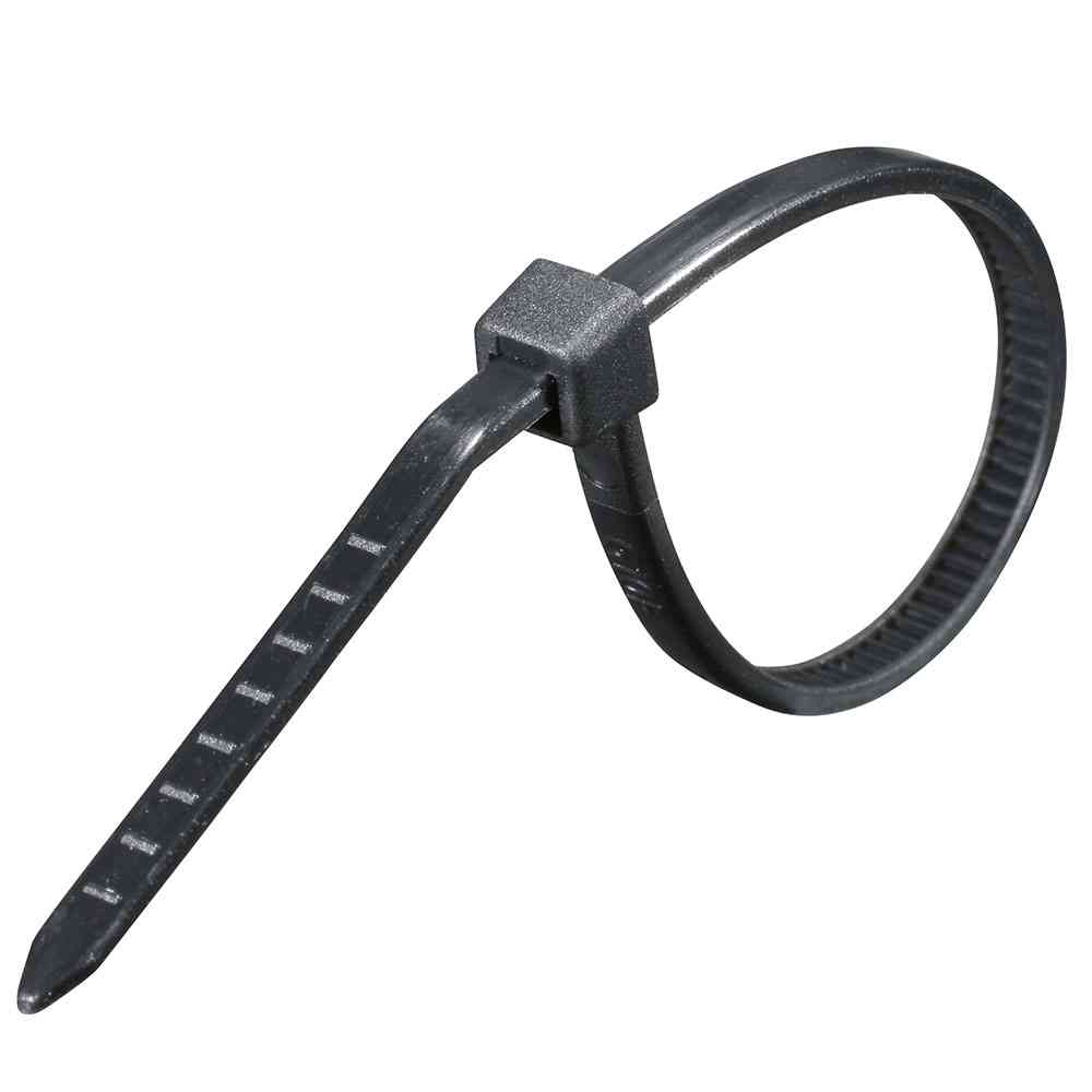 オーム電機 ロックタイ 耐候性 100mm 黒 04-3153 1000本入 - Image 2