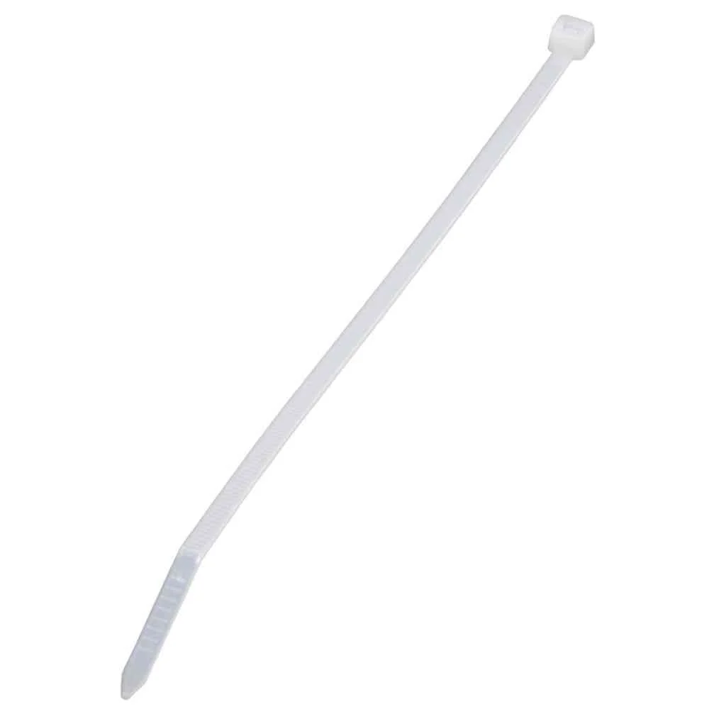 オーム電機 ワイドタイ 屋内用 200mm 白 04-3326 50本入 - Image 2