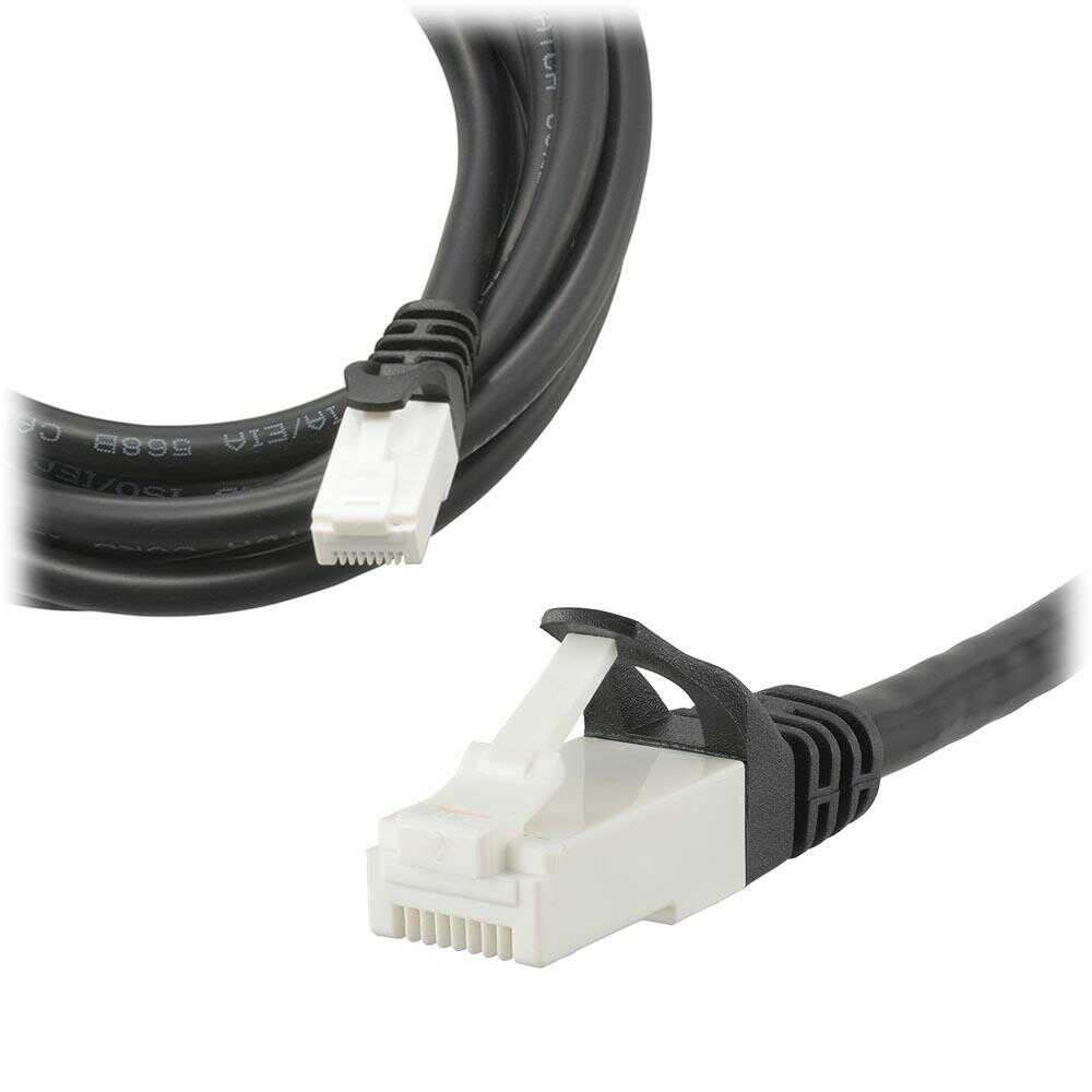 オーム電機 つめが折れないLANケーブル CAT6A 2m 1本 - Image 2