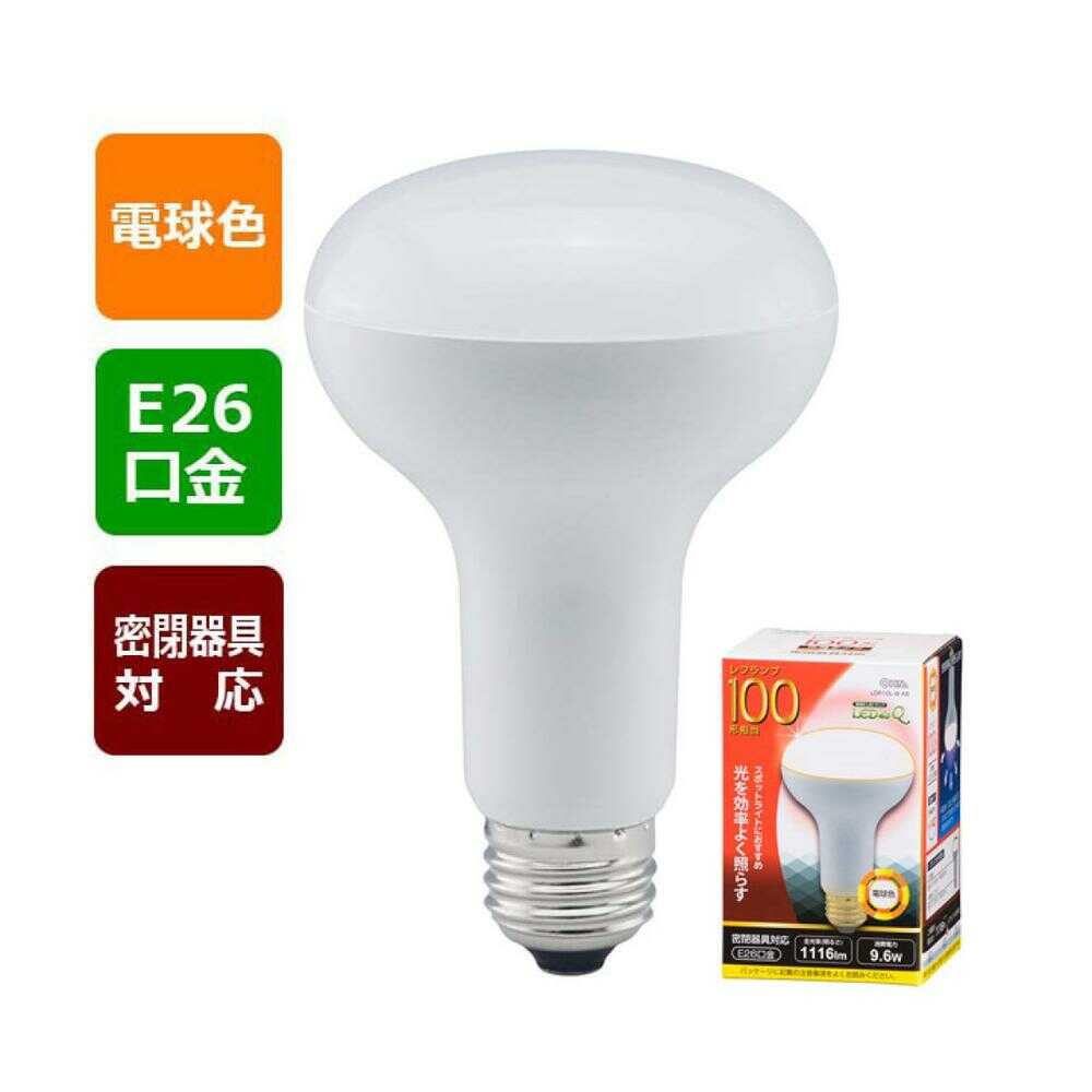 オーム電機 LED電球 レフランプ形 E26 100形相当 1個 - Image 3