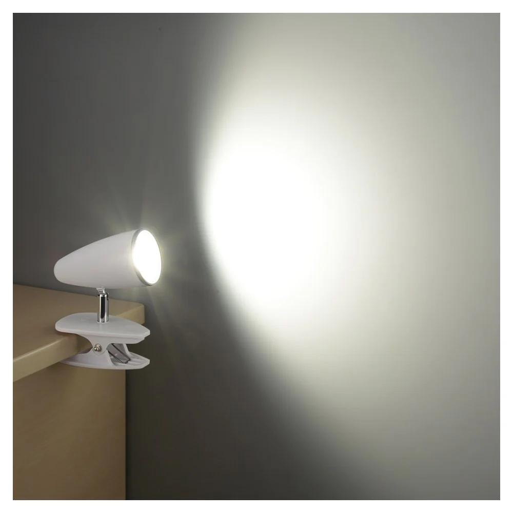 オーム電機 LEDクリップライト 昼白色 1個 - Image 2
