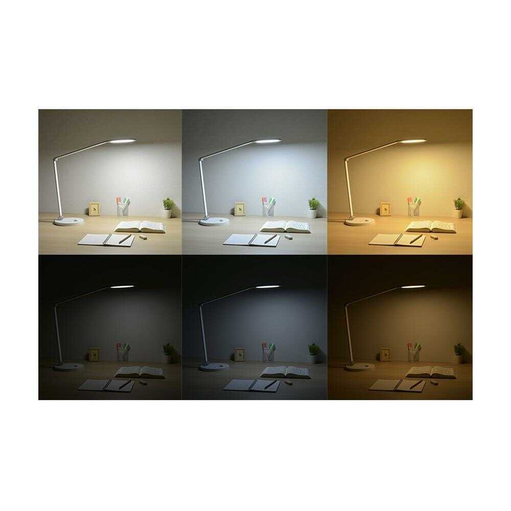オーム電機 LEDデスクライト 調光調色 タイマー機能付 - Image 4