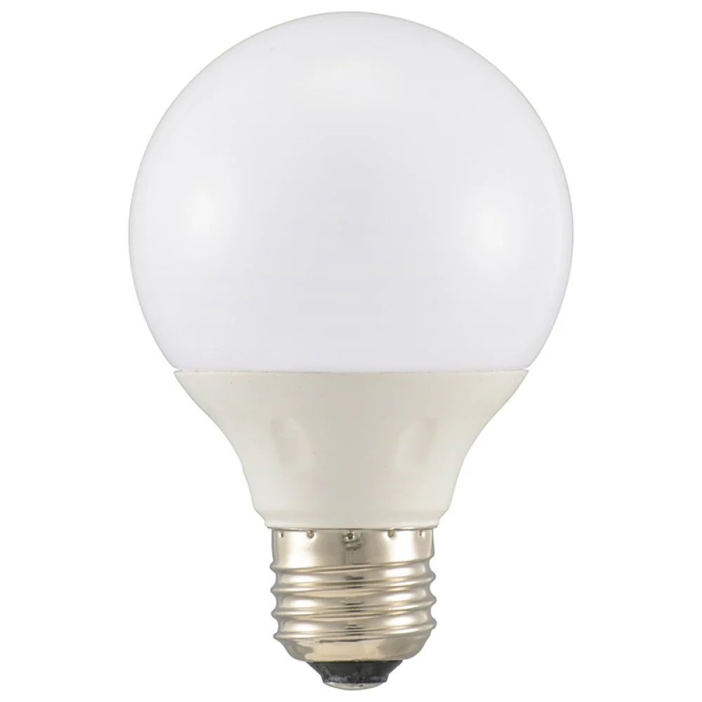 オーム電機 LED電球 ボール電球形 E26 40形相当 昼光色 - Image 2
