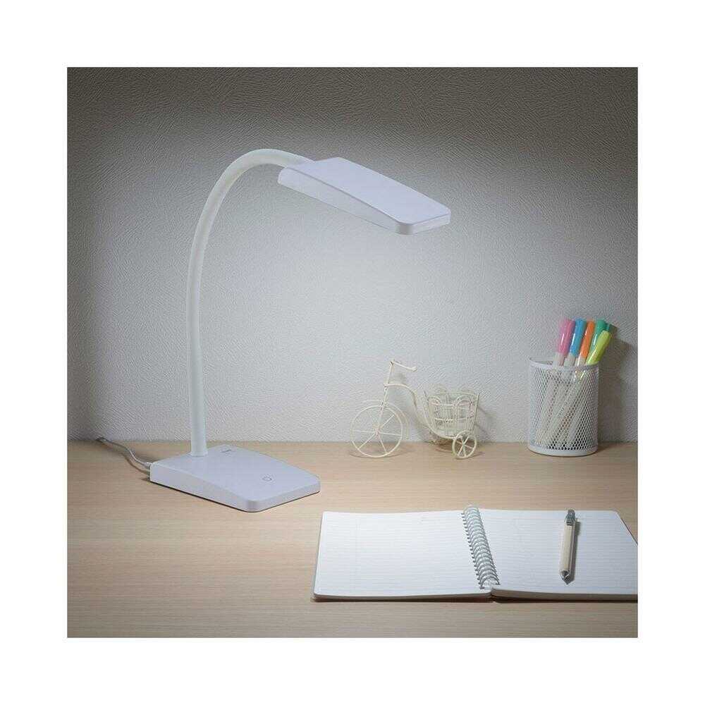 オーム電機 LEDデスクランプ 昼白色 ホワイト - Image 3