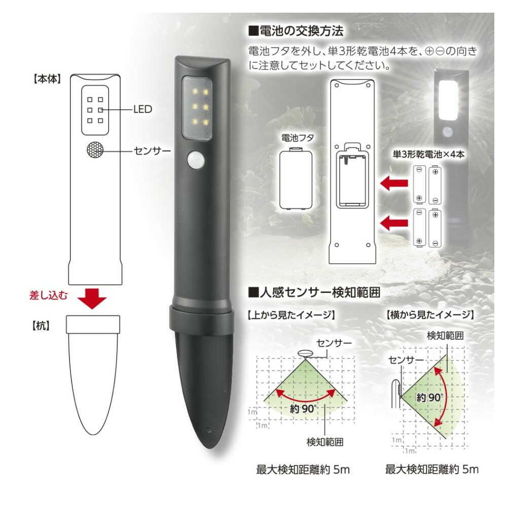 オーム電機 LED 土にさして使うLEDガーデンライト 80ルーメン - Image 7