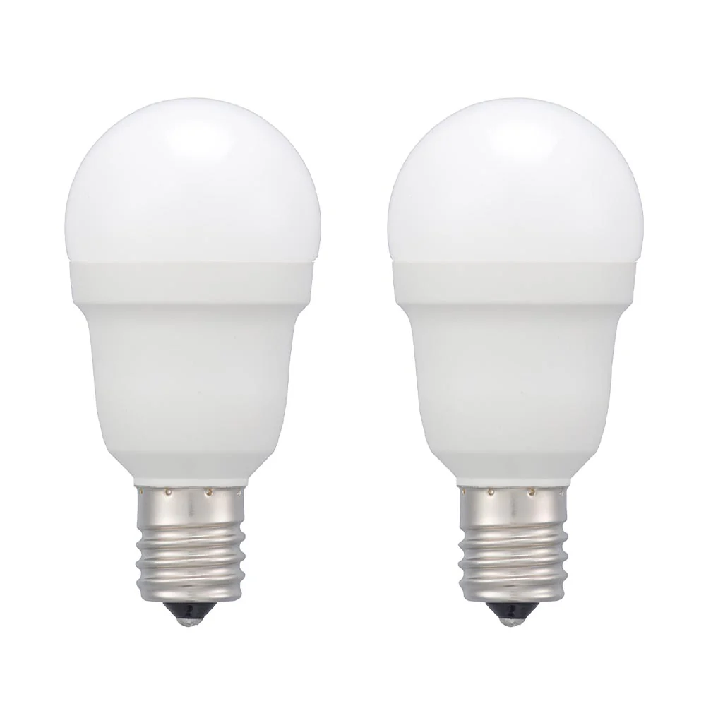 オーム電機 LED電球小形 40形昼光色 2個入 - Image 2