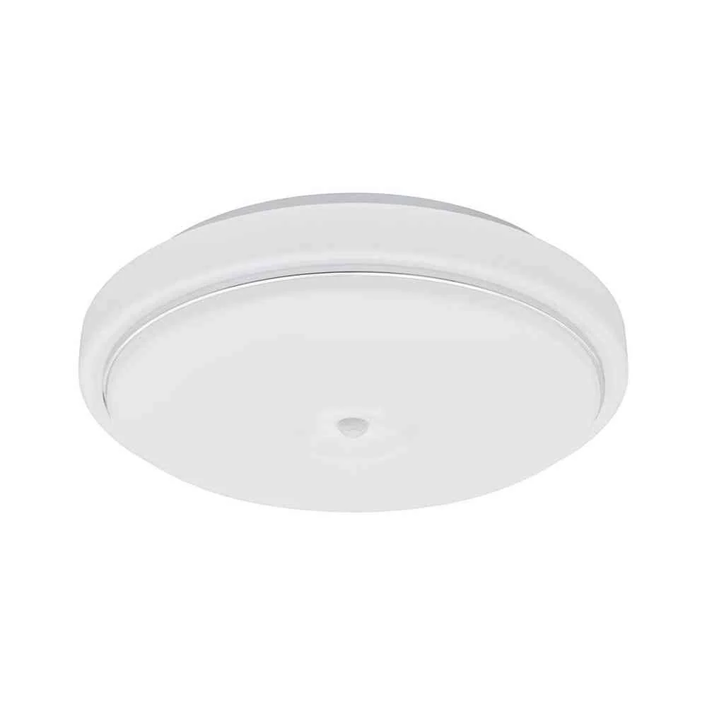 オーム電機 センサー付 LED内玄関灯 昼光色