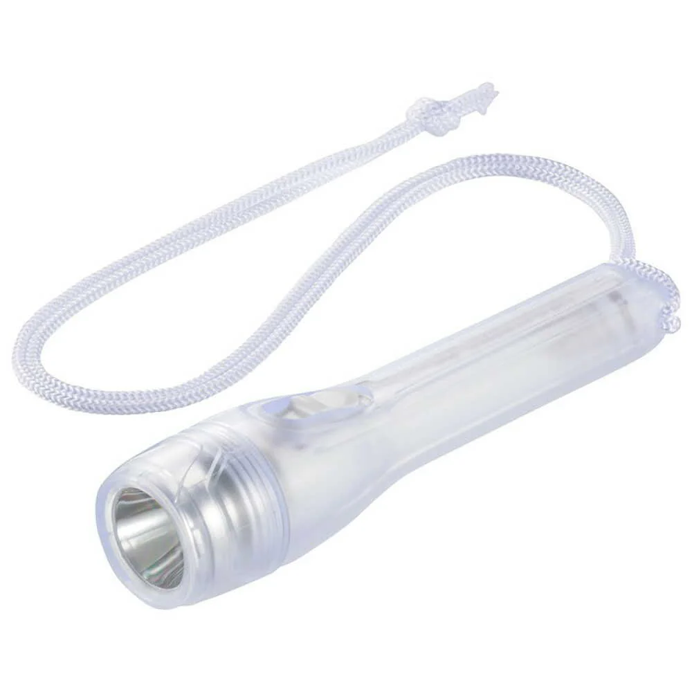 オーム電機 LED懐中ライト ホワイト - Image 4
