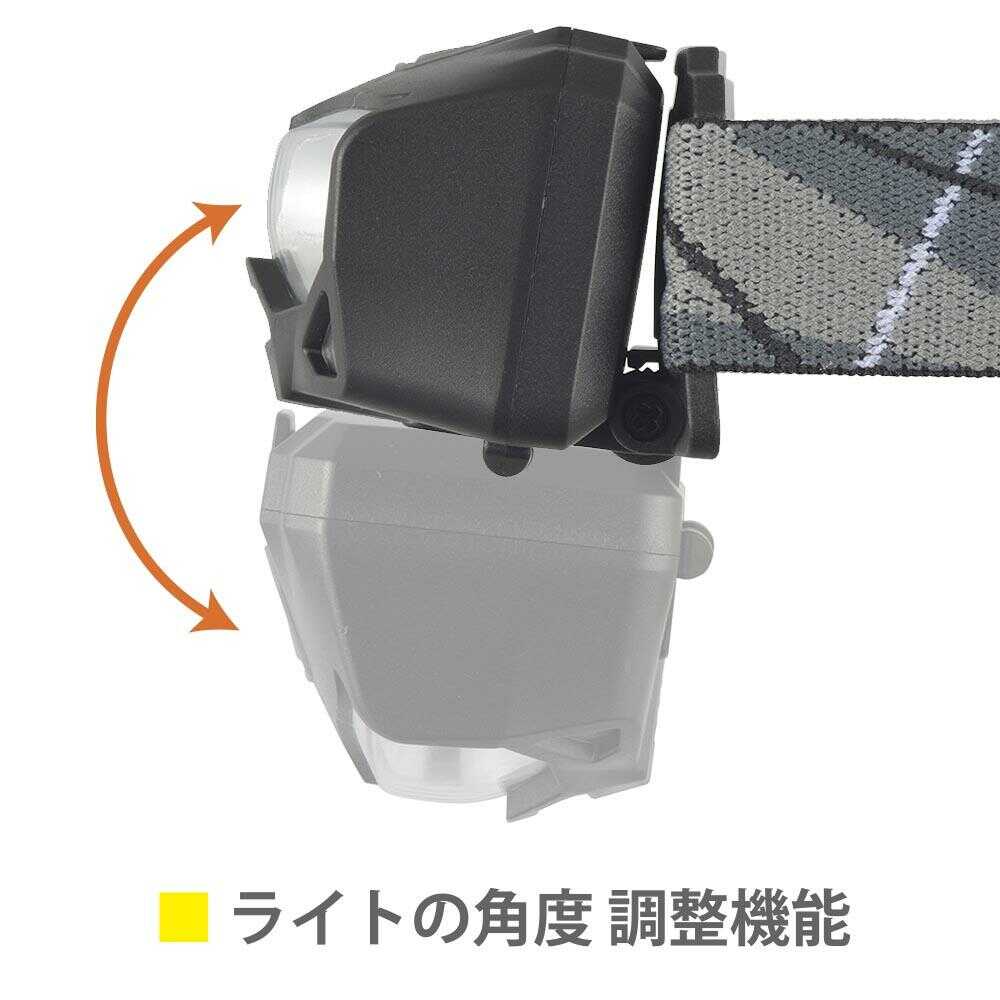 オーム電機 LEDヘッドライト センサー付 ECLAT 600ルーメン 1個 - Image 3