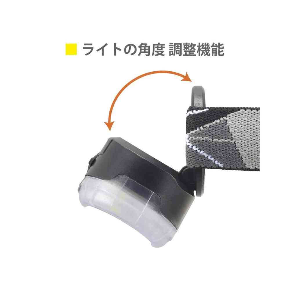 オーム電機 小型充電式ヘッドライト 260ルーメン - Image 3