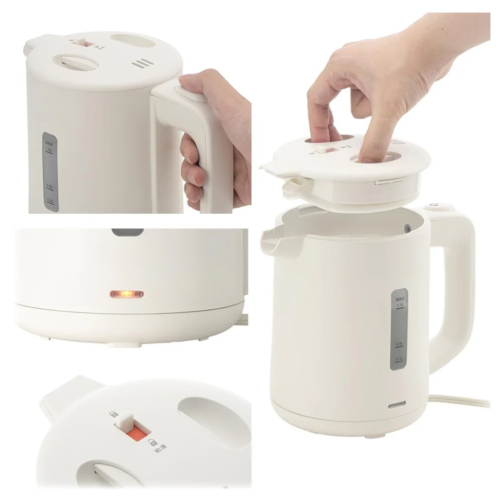 オーム電機 電気ケトル1.0L - Image 3