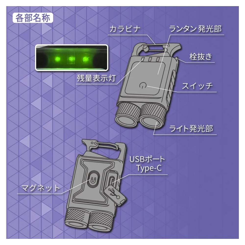 オーム電機 コンパクト2WAY 600ルーメン - Image 4