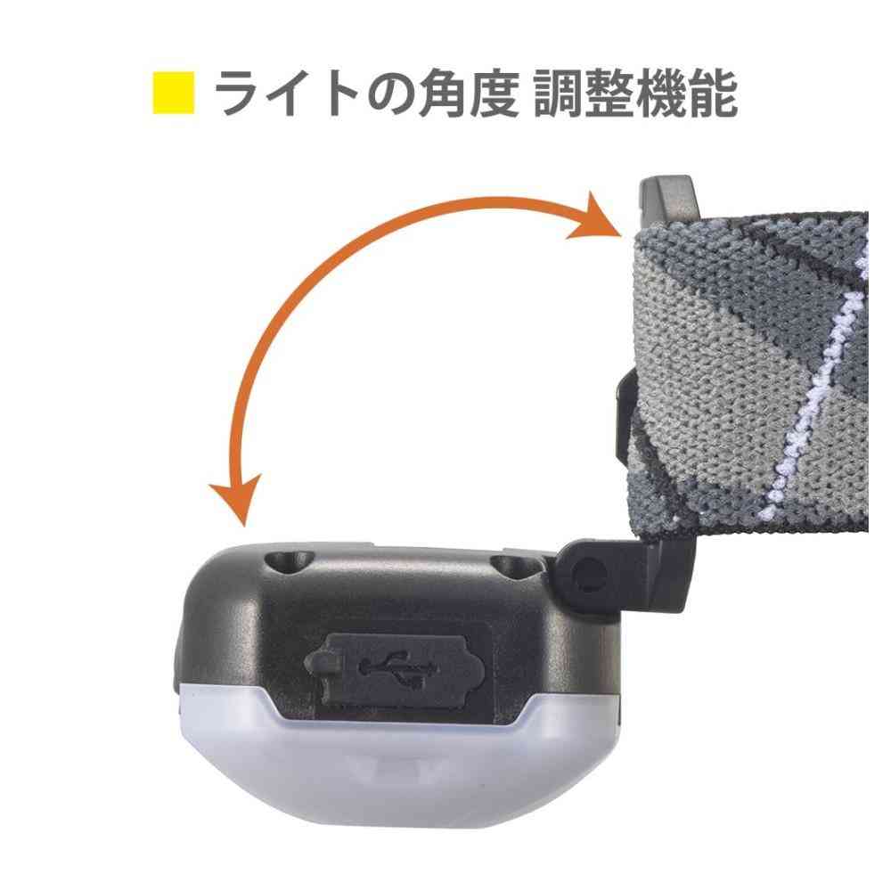 オーム電機 LEDヘッドランプ 面発光＆スポット点灯 270ルーメン 1個 - Image 16