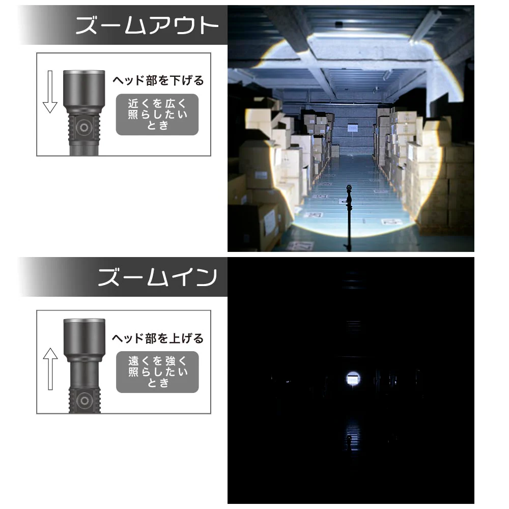 オーム電機 充電式GLEDライト 550ルーメン - Image 3