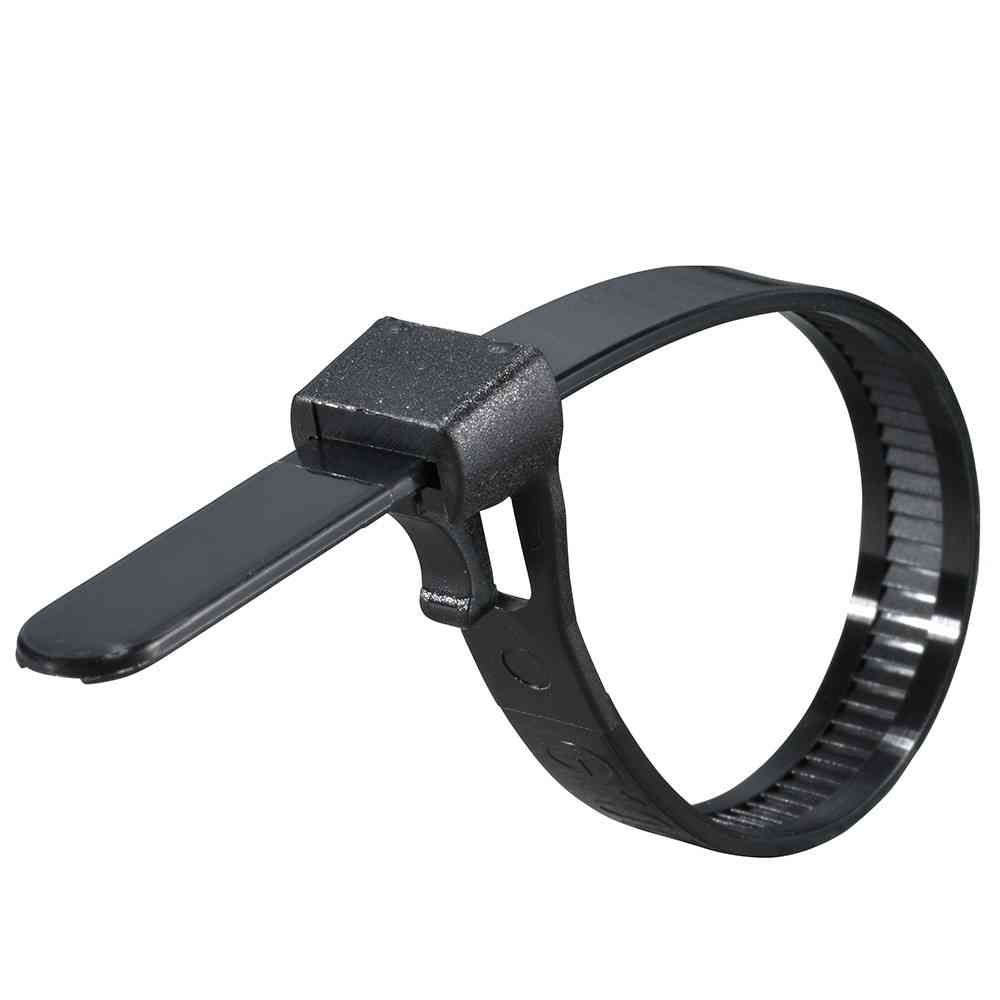 オーム電機 リピートタイ 耐候性 150mm RPT-150W30BK 30本入 - Image 3